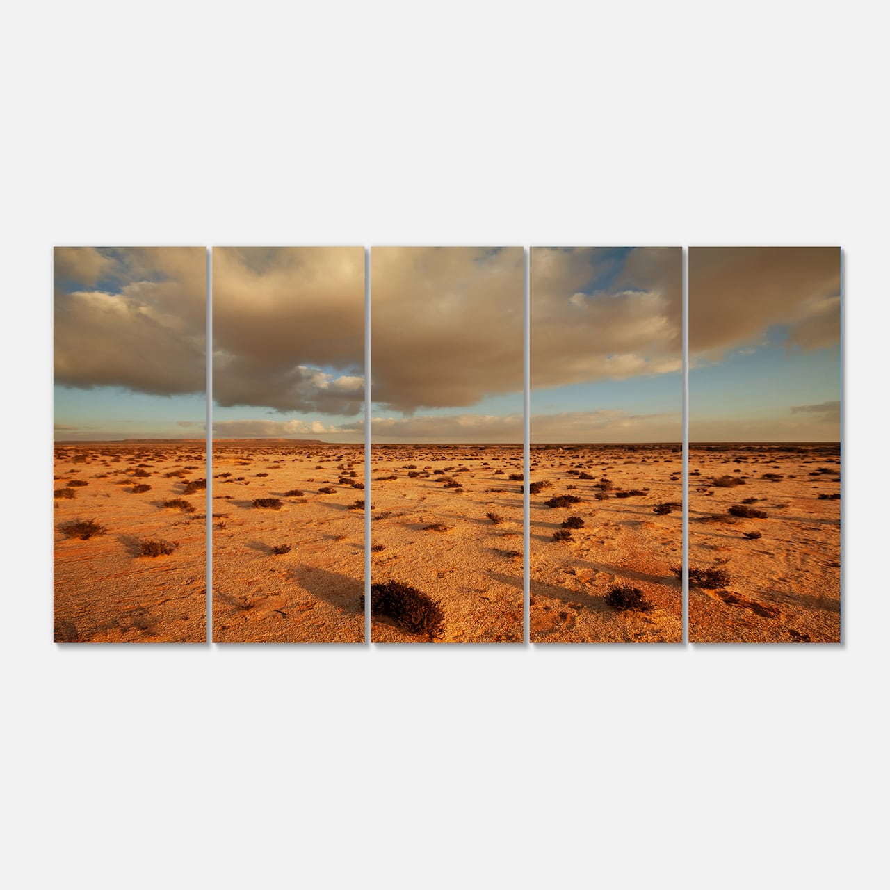 Designart - Desert in Western Sahara - Landscape Canvas Art Print
